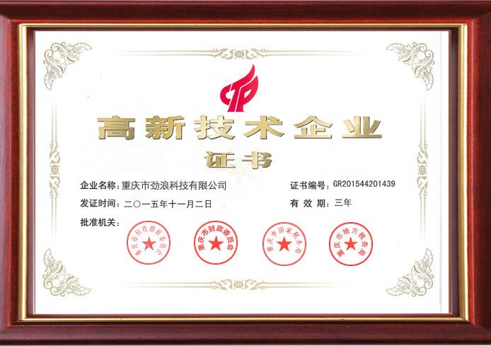 高新企業(yè)資質(zhì)證書(shū)