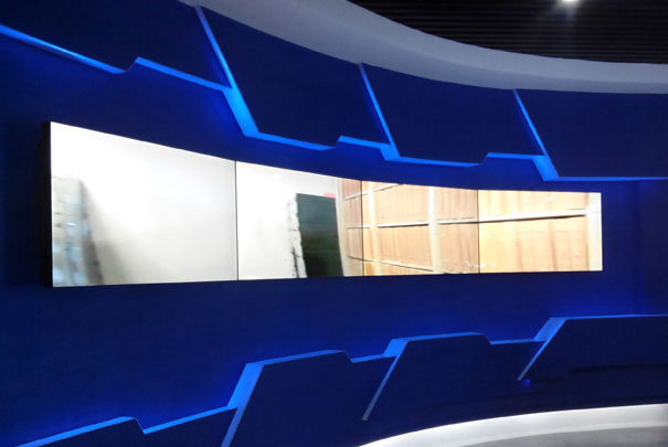 重慶人達(dá)文化公司液晶拼接成功案例